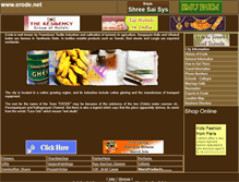 Tablet Screenshot of erode.net